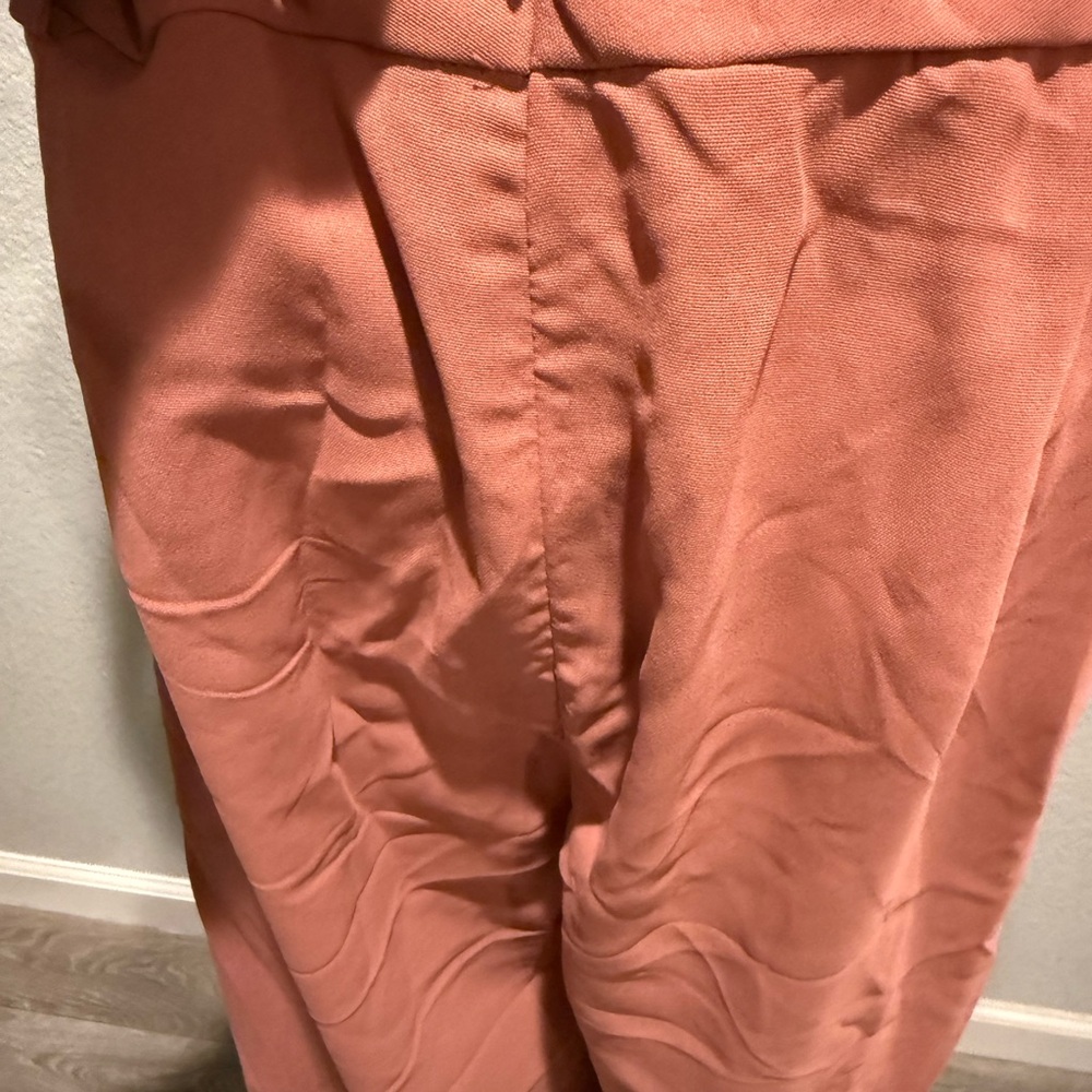 SHEIN Dusty Rose Wide-Leg Skirt - Picture 10 of 11